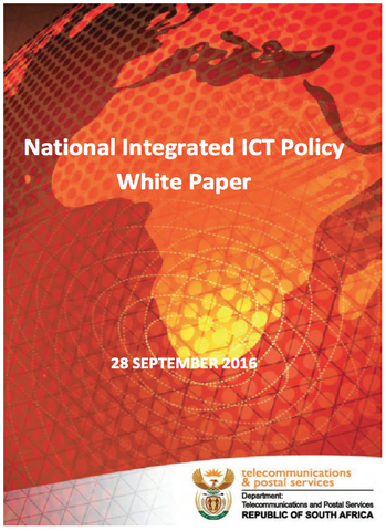 National integrated ICT Policy