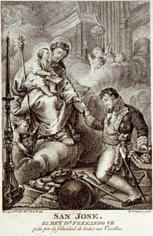 MUERE FERNANDO VII 1883