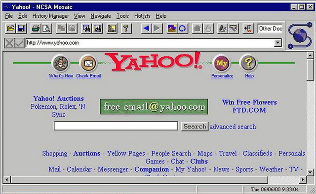Creacion de Yahoo!.