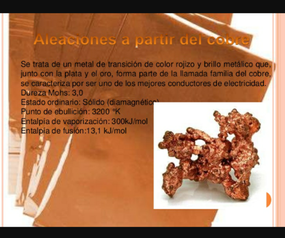 Obtención del Cobre por Fusión