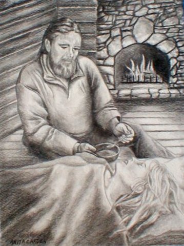 Mary finds Adam Harmons Cabin