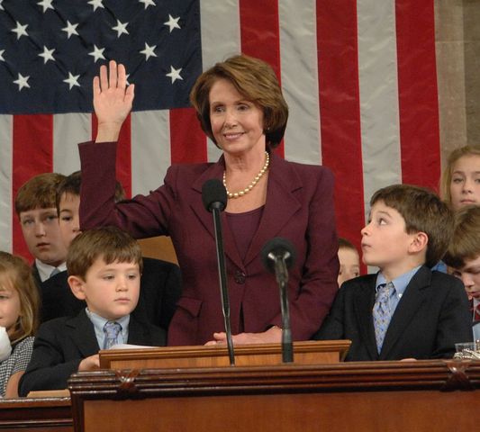 Nancy Pelosi first female Speaker of the House