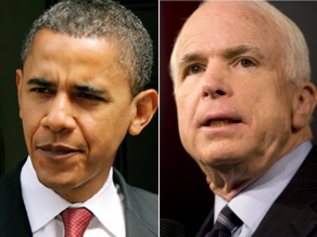 McCain/Obama campaign and race