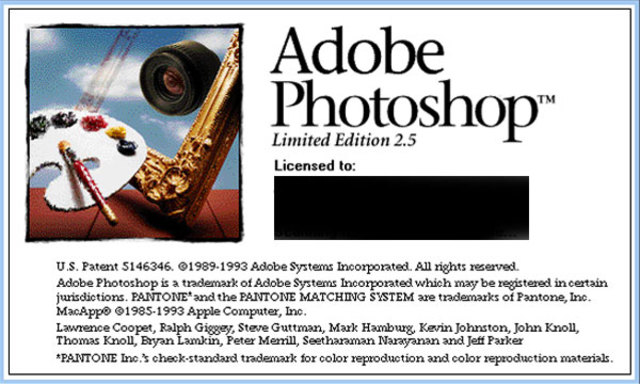 Photoshop  2.5