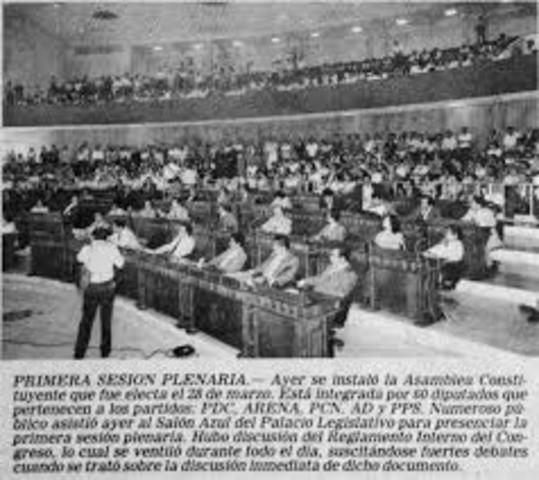 Nueva Asamblea Constituyente