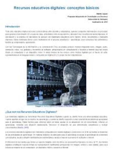 García, Definición de Recursos Educativos Digitales