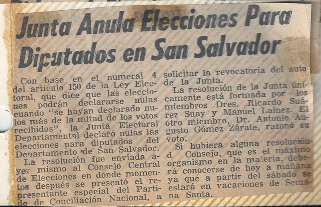 Fraudes electorales de la década de los 70