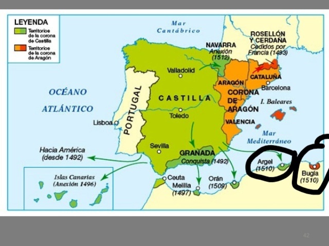 Conquista de Trípoli, Argel y Bujía