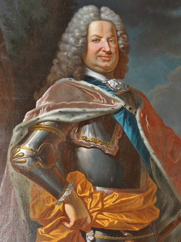 Sacre de Stanislas Leszczynski à Varsovie