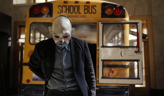 Joker and Gang hold up a Gotham National Bank