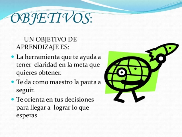 Chiappe, Objetivo de aprendizaje