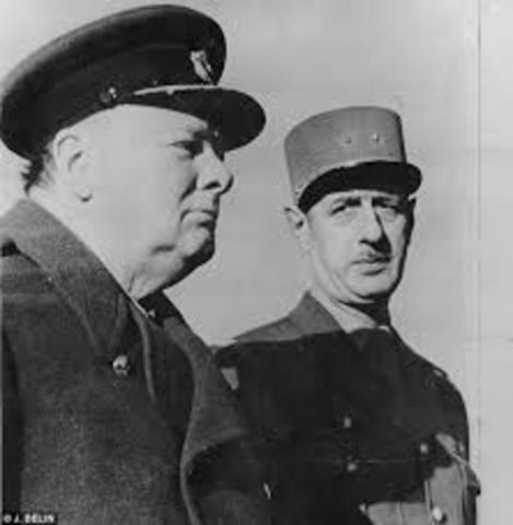 Winston Churchill promovió la reeconsutrción Política de Francia