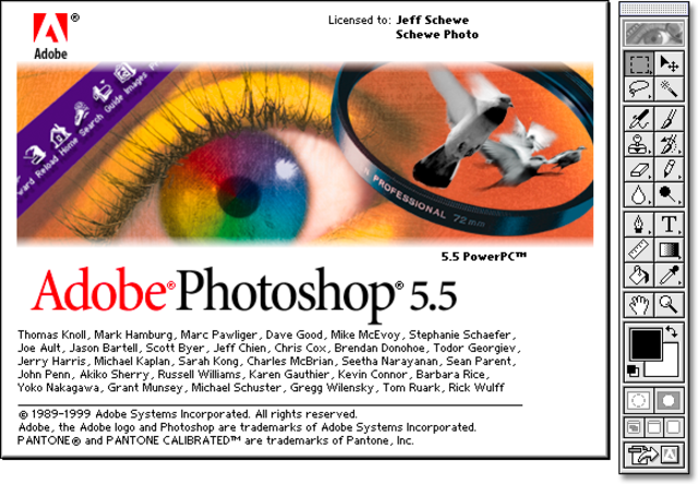 PHOTOSHOP 5.5