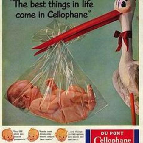 intencional del celofán