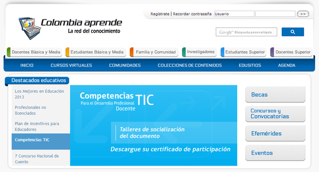 Portal Educativo Colombia Aprende