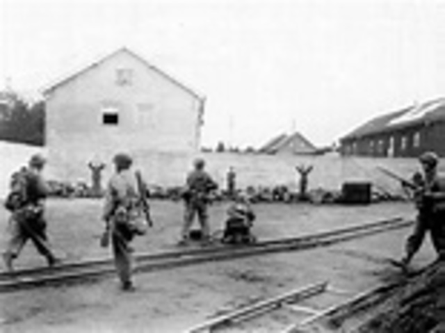 United States Army  Liberates Dachau