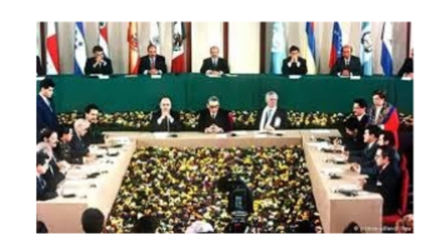 Fin de la guerra y acuerdas de paz