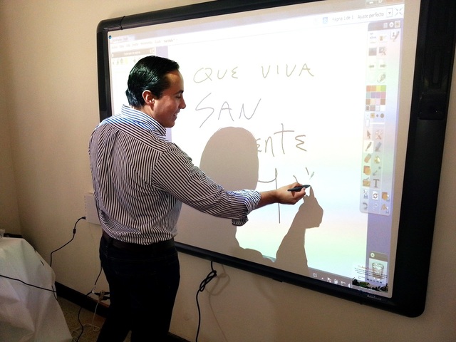 Creación del tablero o pizarra digital.