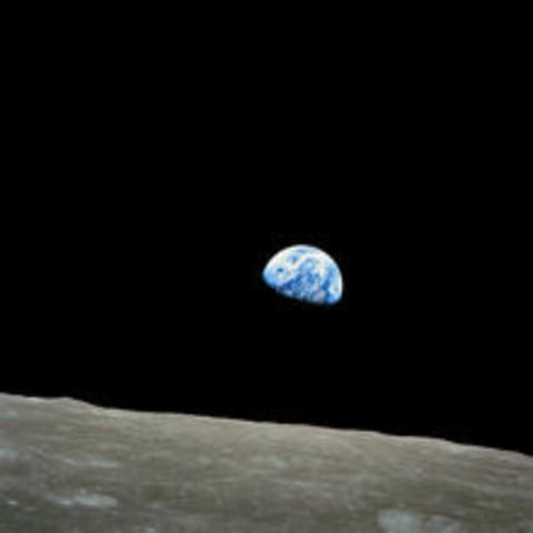 Apollo 8 crew orbits the Moon