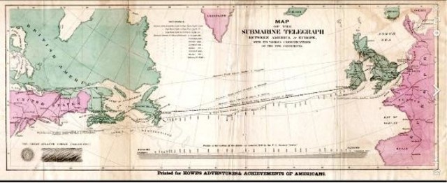 Cable telegráfico transatlántico, Cyrus West Field y la Atlantic Telegraph Company