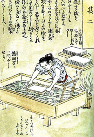 Papel hecho en China