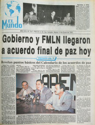 Anuncio de Acuerdos Definitivos