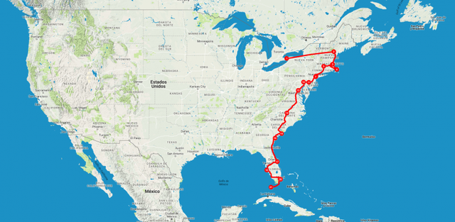 Giovanni da Verrazano explora la costa Este de Norteamérica