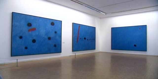 Το τρίπτυχο Μπλε του Μιρό