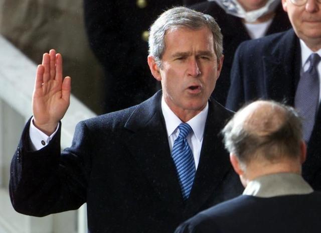Bush Inaugurated as POTUS
