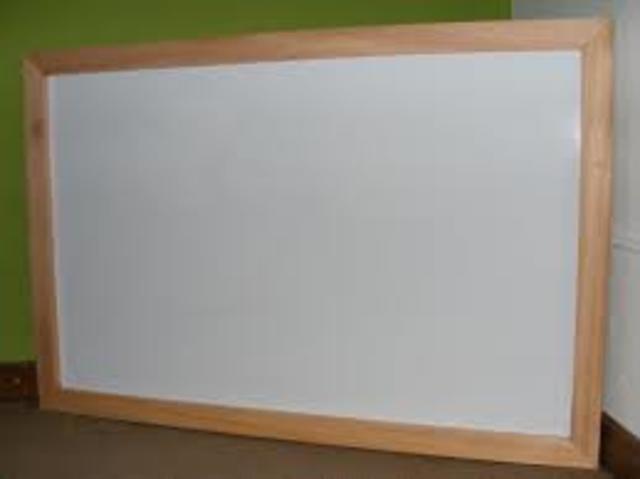 El pizarrón o pizarra