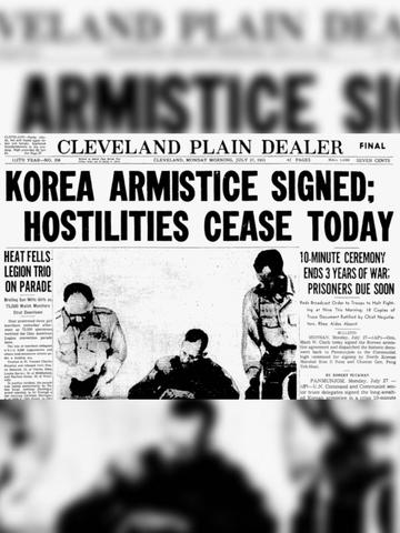 an armistic was finally signed