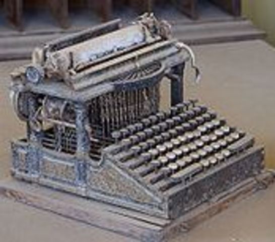 La máquina de escribir