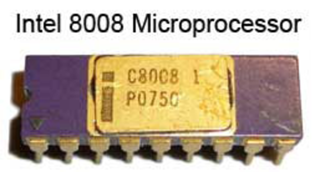 Intel 8008 (8-bit)