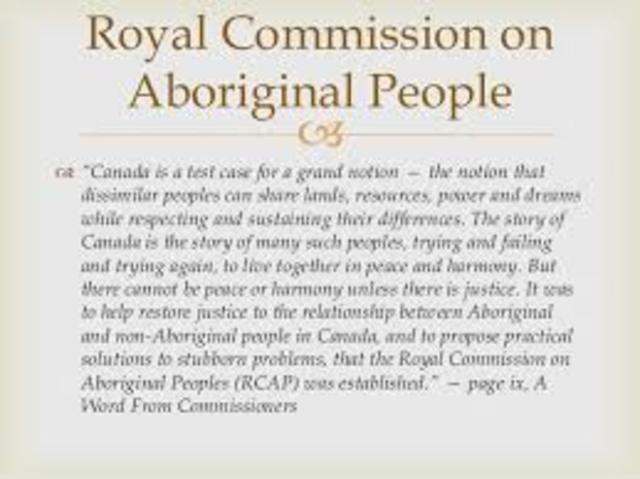 Royal Commission on Aboriginal Peoples