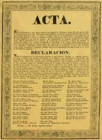 Declaracion de la Independencia