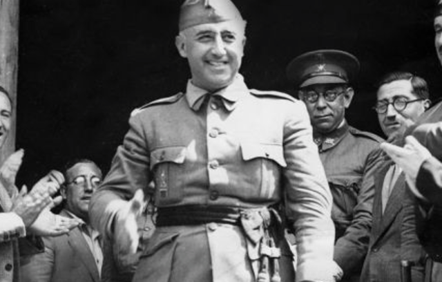 Francisco France led revolt leading to a civil war in Spain