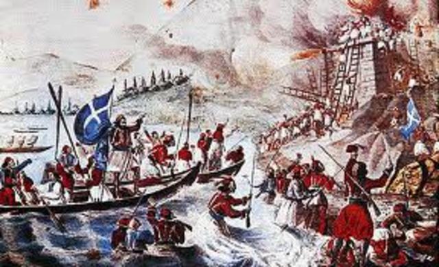 Από τις πρώτες επιτυχίες των Ελλήνων η Κατάληψη της Μονεμβασιάς