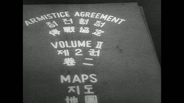 An armistice was finally signed.