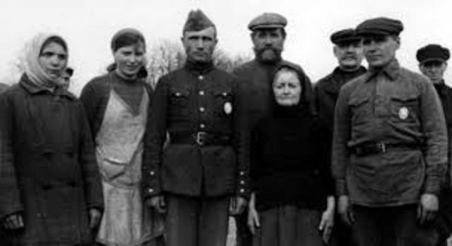 The USSR starts an offensive attack in Eastern Byelorussia