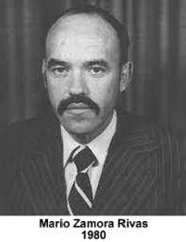 Muerte del Dr. Mario Zamora Rivas