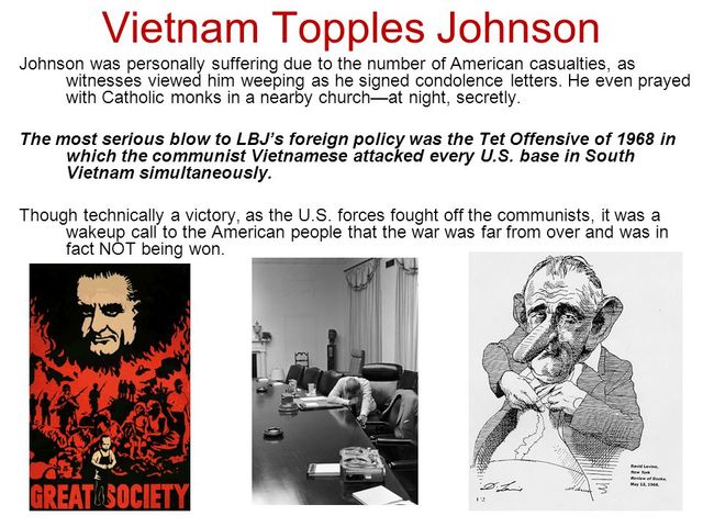 Vietnam Topples Johnson