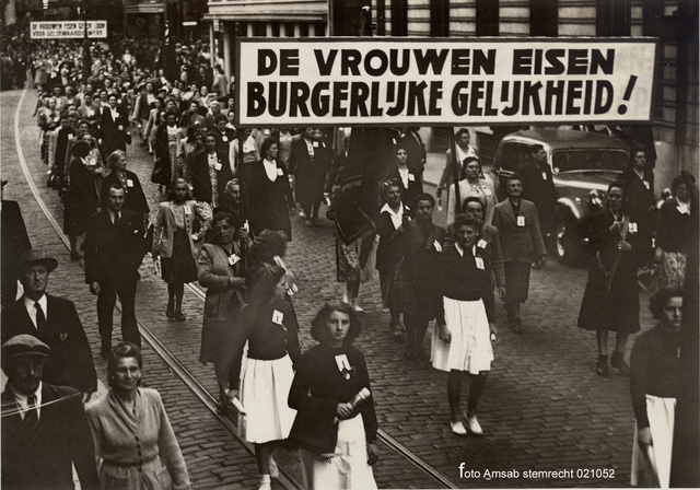 Recht voor vrouwen om te stemmen