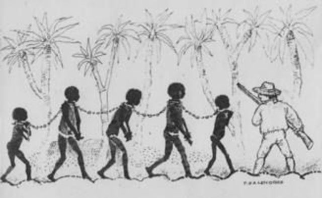 Zwarten verlost van slavernij Noord-Amerika