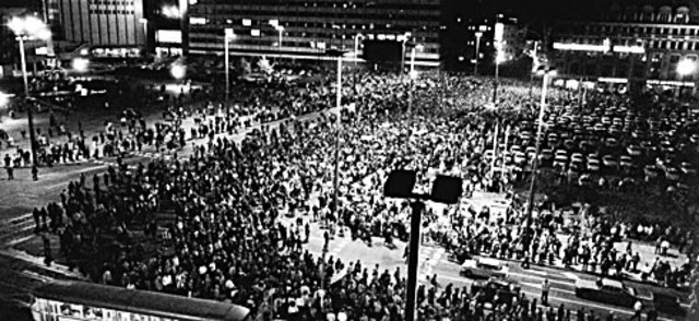 De val van het communisme vond plaats in de 20e eeuw.