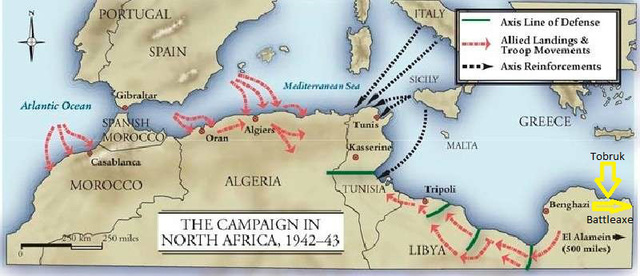 End of North African Campaign