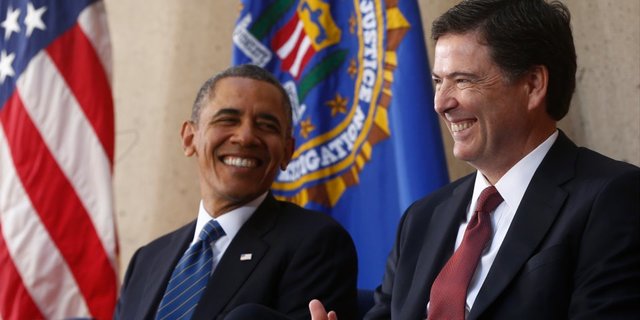 The Comey + Obama Bromance