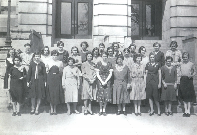 The First Staff of the New High School