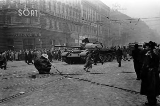 Hungarian Rebellion Put Down by Soviets