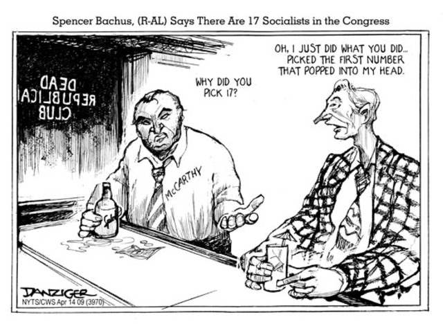 Wisconsin Senator McCarthy begins Communist Witch Hunt