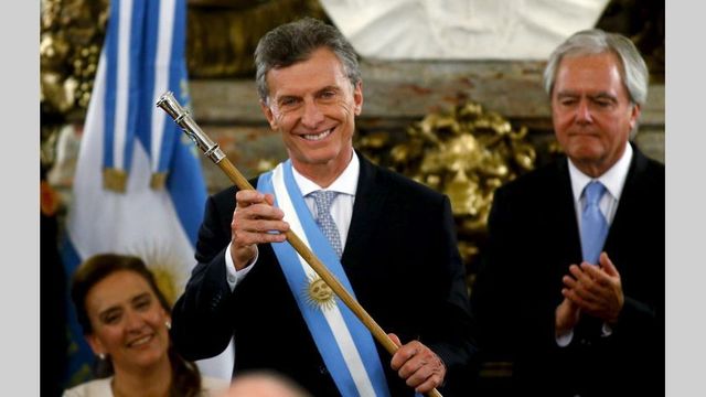 Aume la presidencia Mauricio Macri